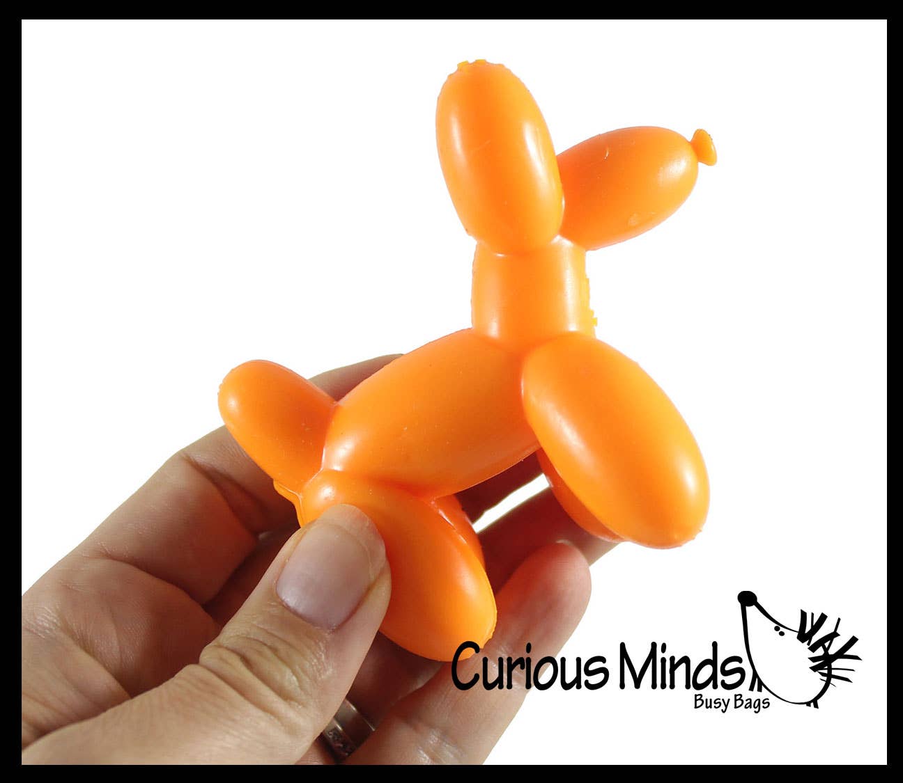 Mini Balloon Dog Doh Filled Stress Ball - Cute Squishy