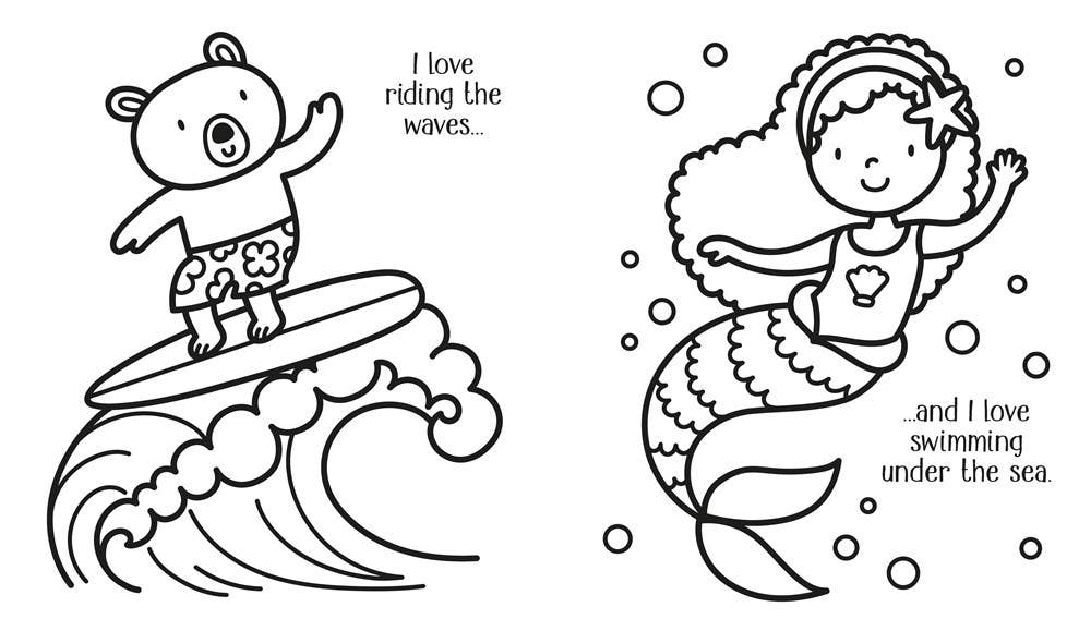 My Big Happy Coloring Book : Usborne