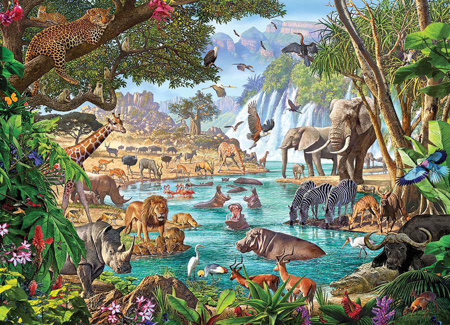 River of Life (Family) 350pc puzzle