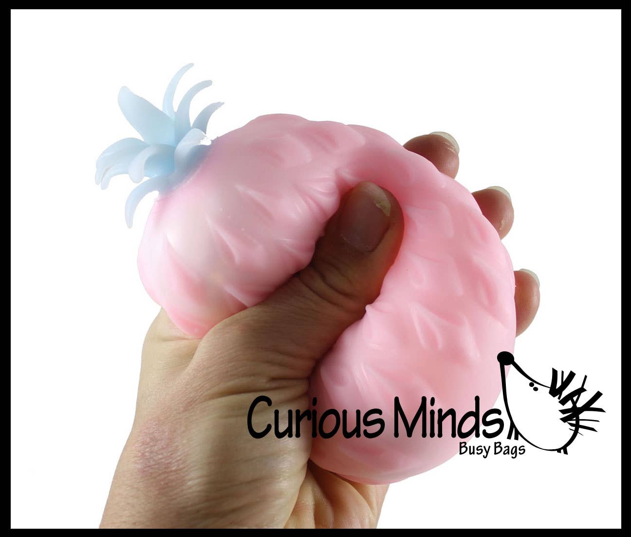 Cute Pineapple Soft Fluff- Filled Squeeze Stress Balls