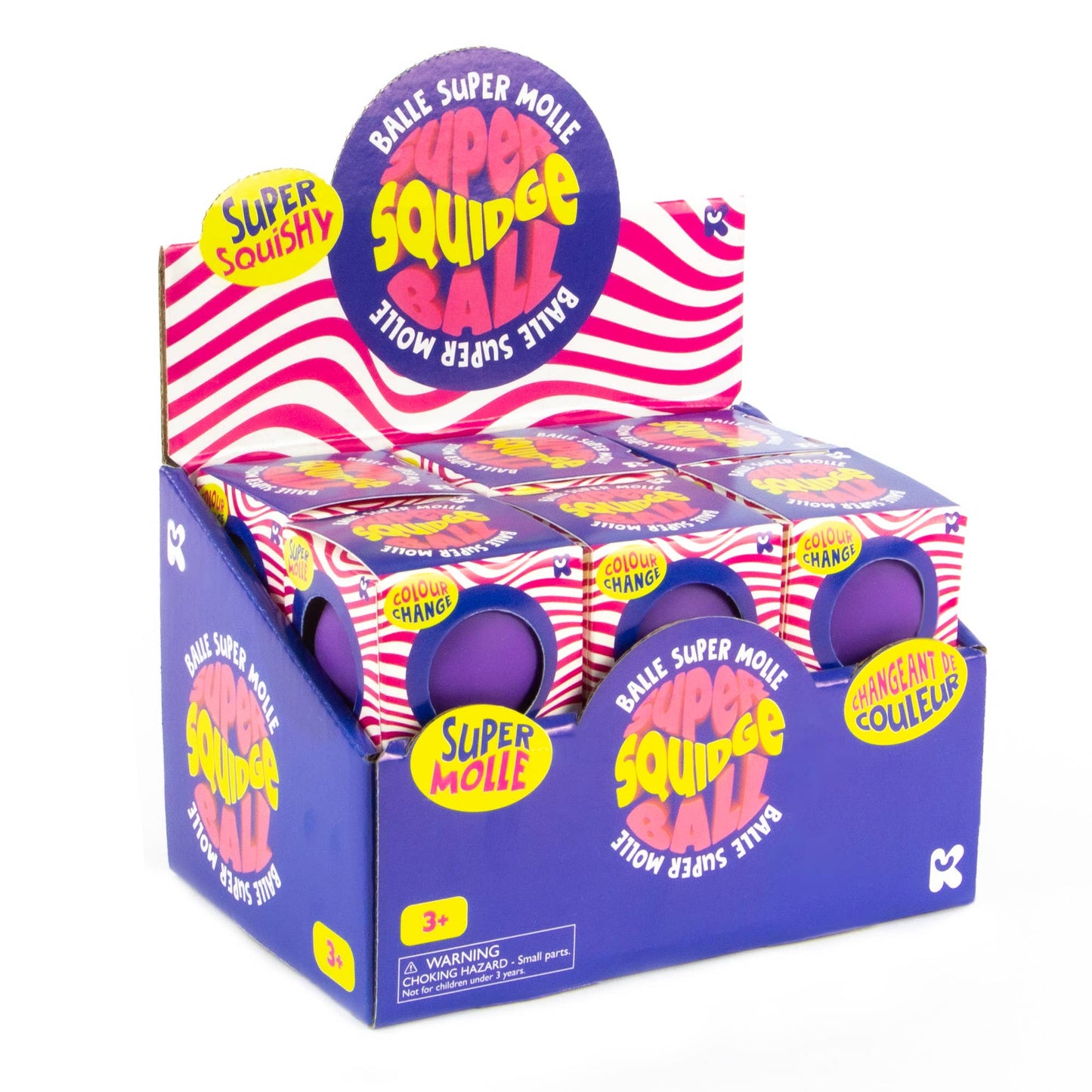 Keycraft Colour Change Super Squidge Ball Toy