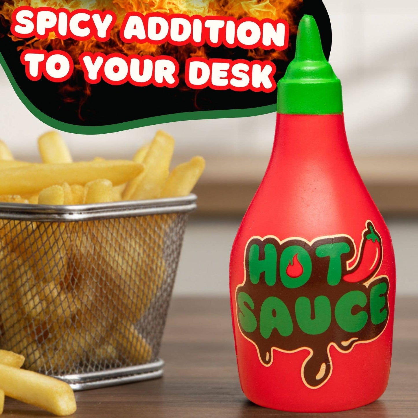 Hot Sauce Novelty Stress Toy