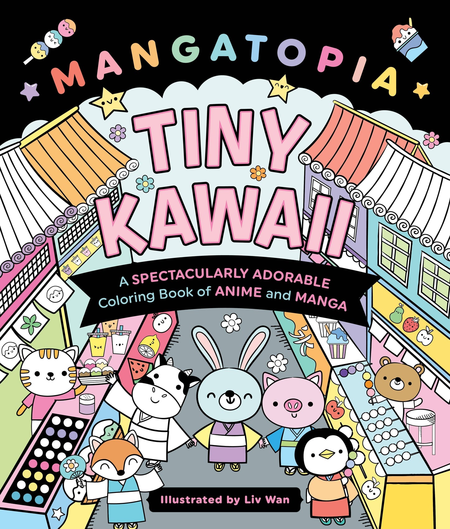 Mangatopia: Tiny Kawaii Anime & Manga Coloring Book