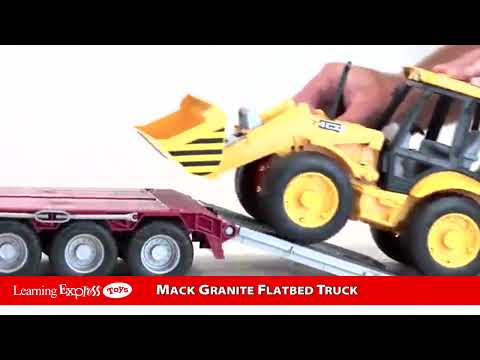 Mack Granit Flatbed Truck