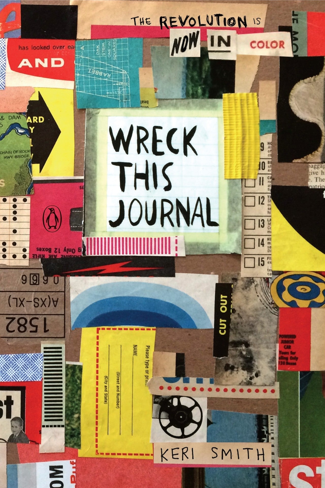 Wreck This Journal Color