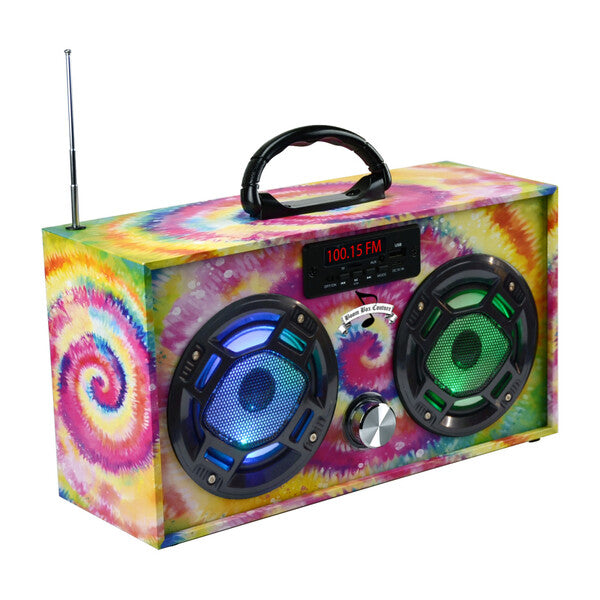 Boombox Tie Dye Wth Radio