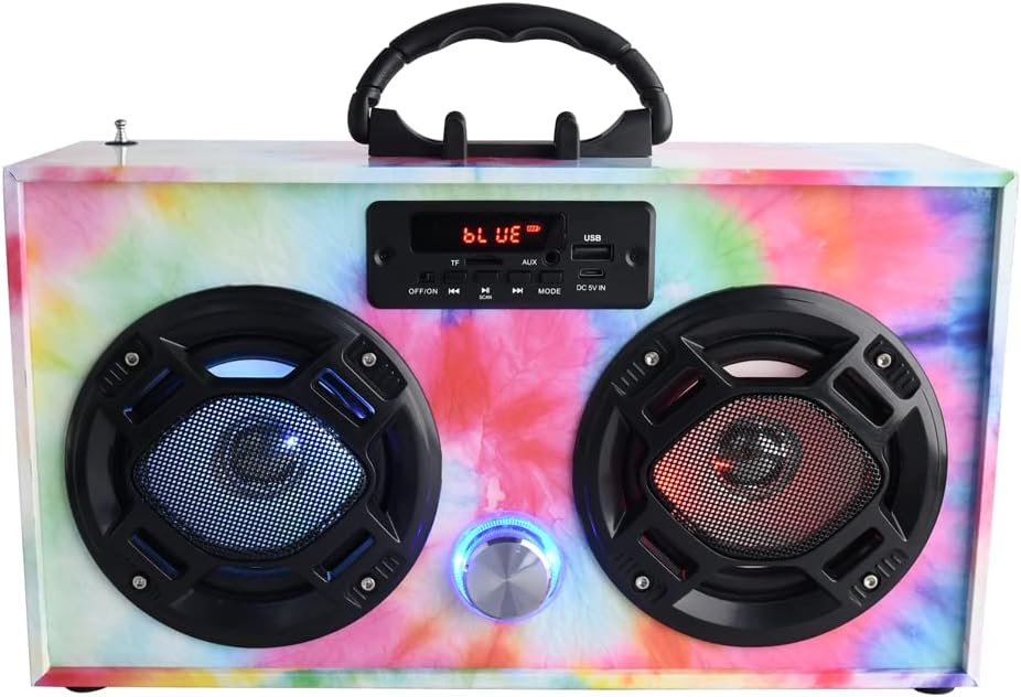 Bluetooth Tye Dye Boombox