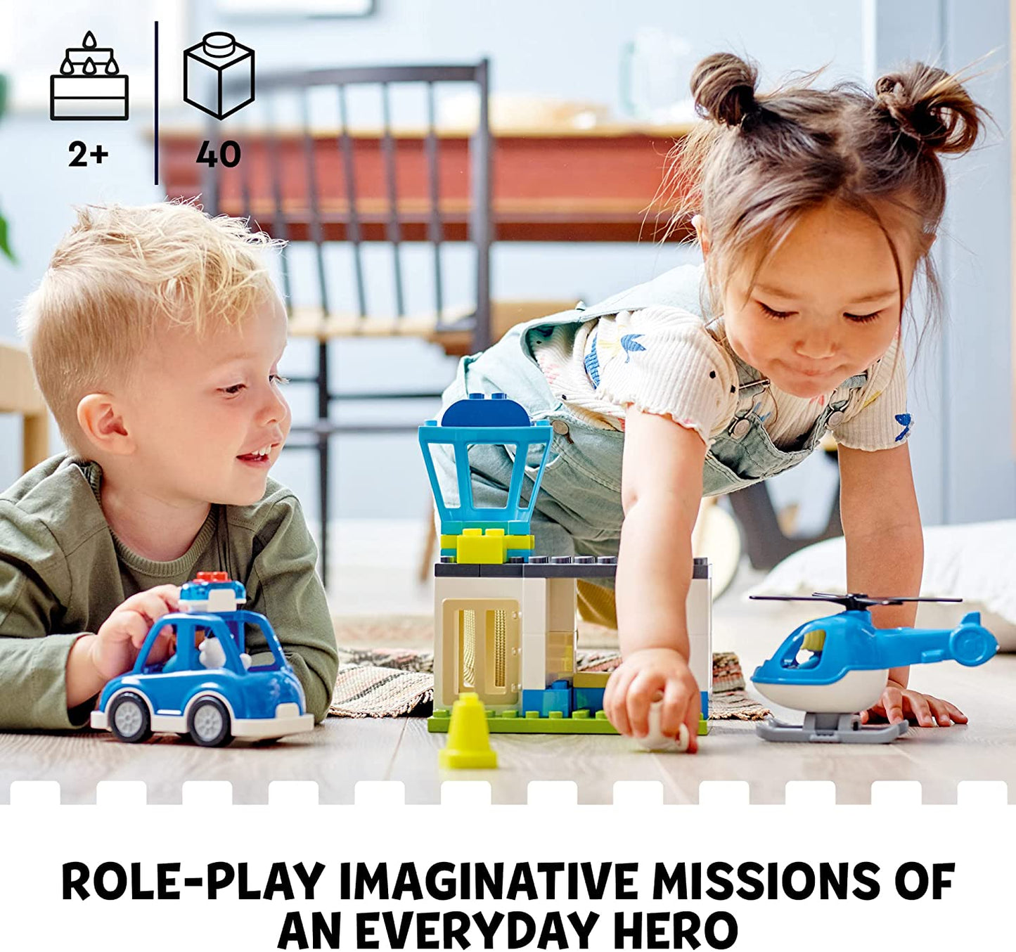 Police Station & Helicopt