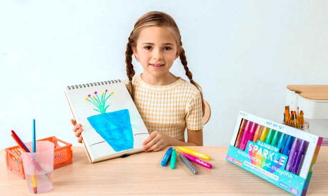 Watercolor Gel Crayons Rs