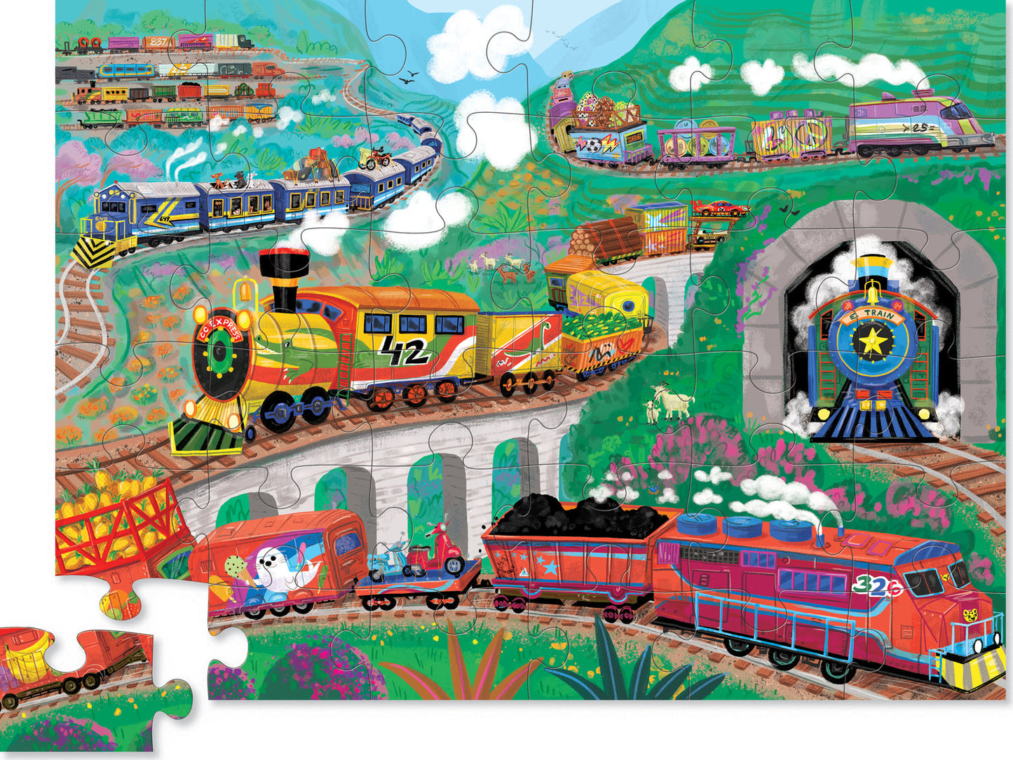 All Aboard Puzzle 36 Pieces