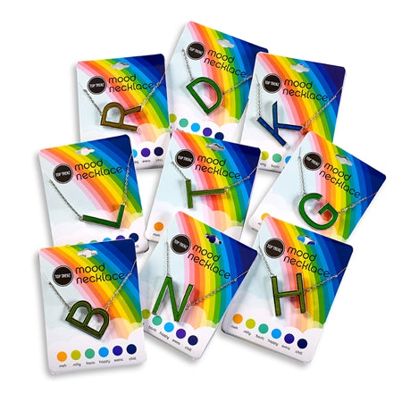 Mood Initial Necklaces