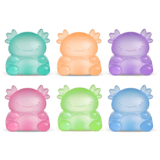 Super Duper Sugar Squisher Toy - Axolotl