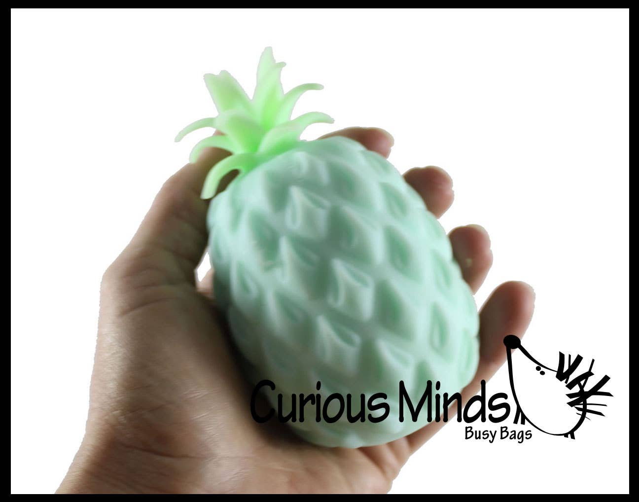 Cute Pineapple Soft Fluff- Filled Squeeze Stress Balls