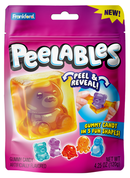 PEELABLES ASSORTED ANIMALS GUMMY BAG