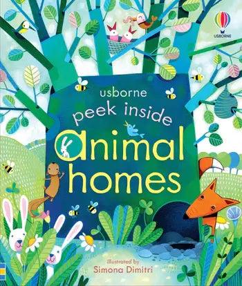 Peek Inside Animal Homes : Usborne