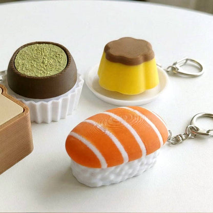 YumYum Dessert Clicker Keychain- Stress Relief Fidget