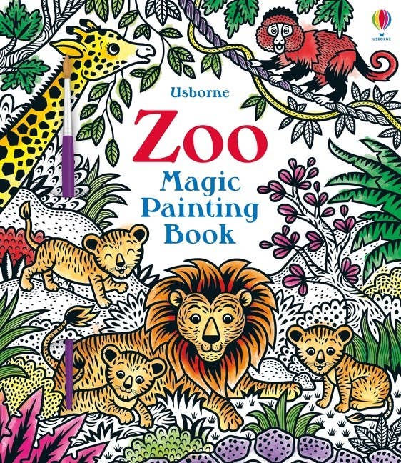 Zoo Magic Painting Book : Usborne