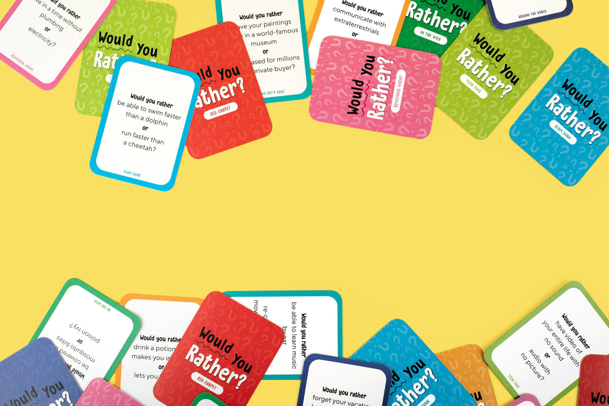 Would You Rather? Family Card