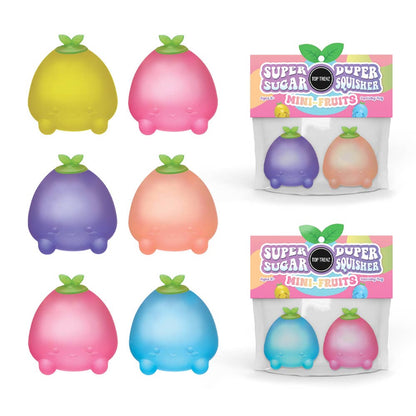 Super Duper Sugar Squisher - Mini Fruits 2 Pack set