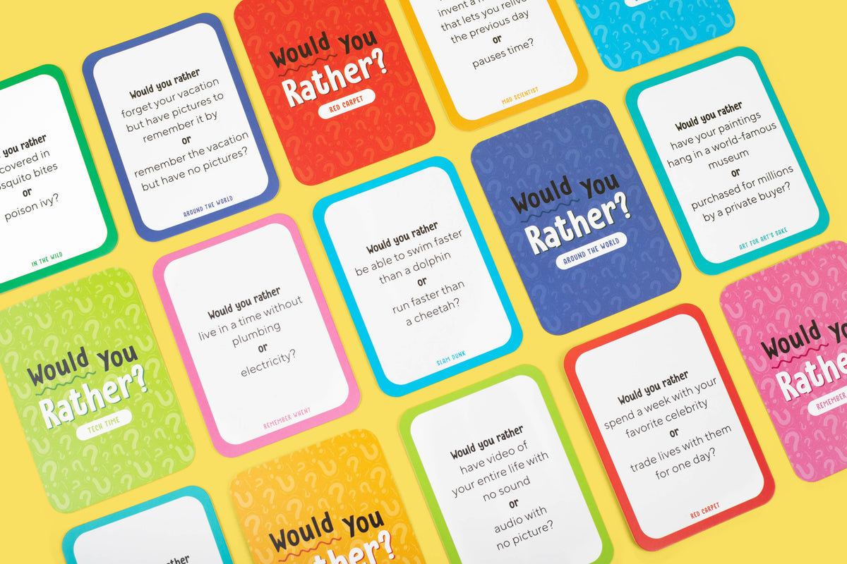 Would You Rather? Family Card