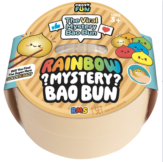 Crazy Fun Official Mystery Bao Bun – Rare Rainbow Chase