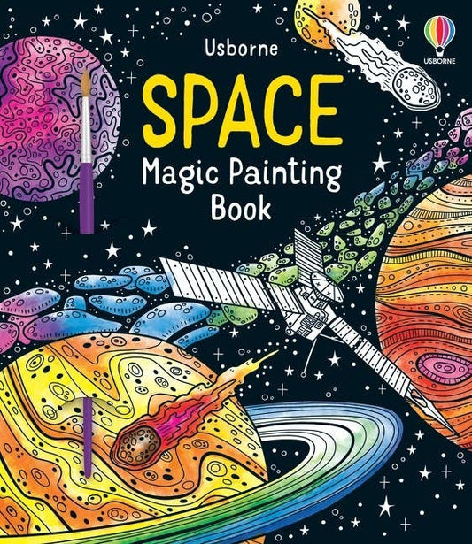 Space Magic Painting Book : Usborne