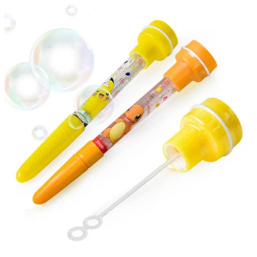 Pokémon Bubble Stamp + Ballpoint Pen + Bubble Wand
