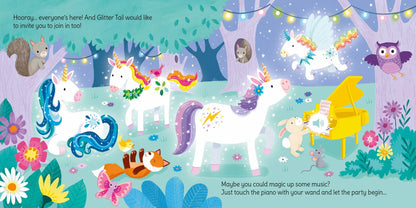 Wand Books: Unicorn Magic sound book : Usborne