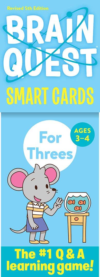 Brain Quest For Threes Smart Cards Revised 5th Edition