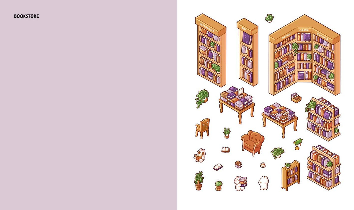 Cute 'n' Cozy Sticker Therapy