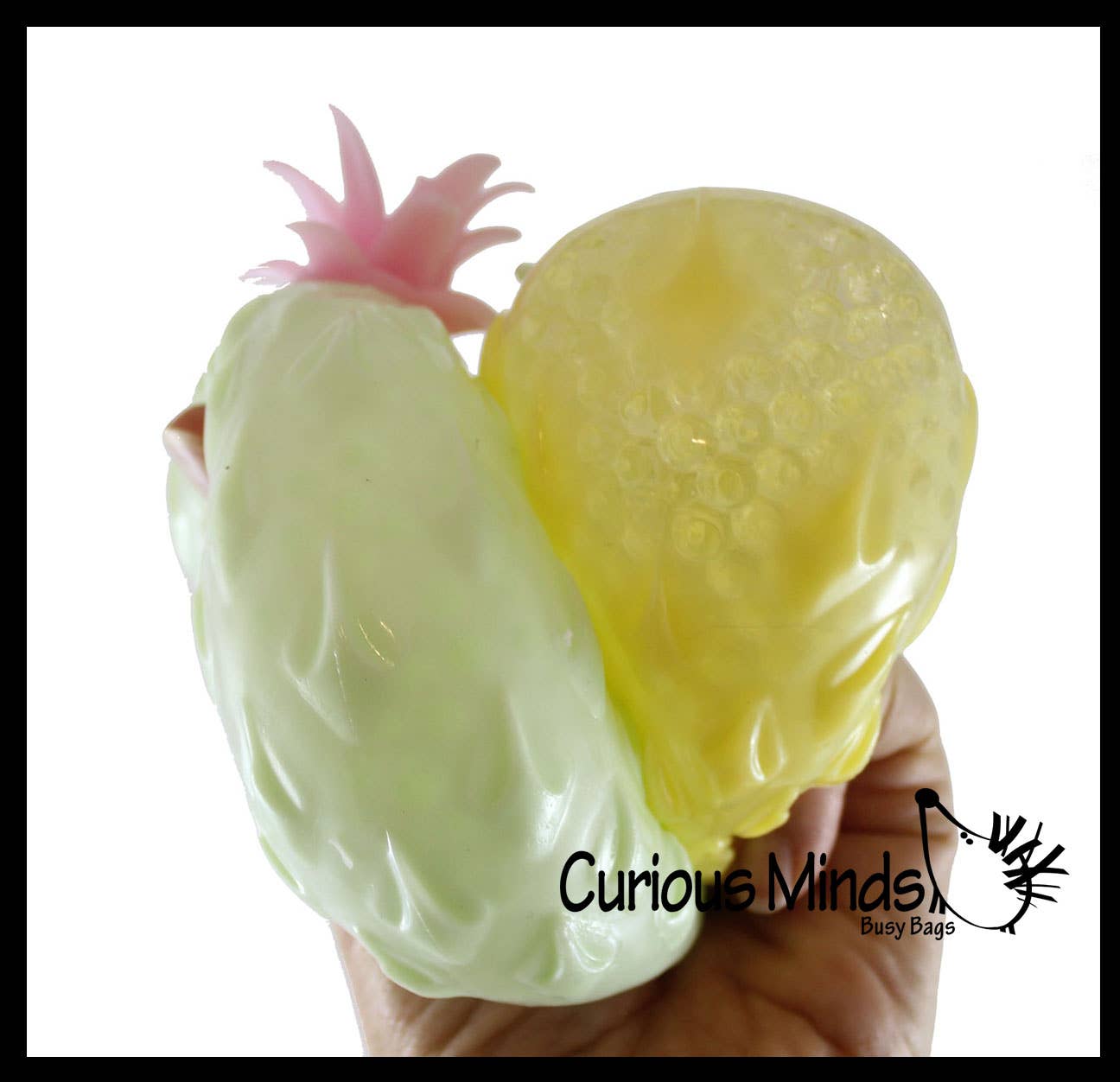 Pineapple Fruit Water Bead Filled