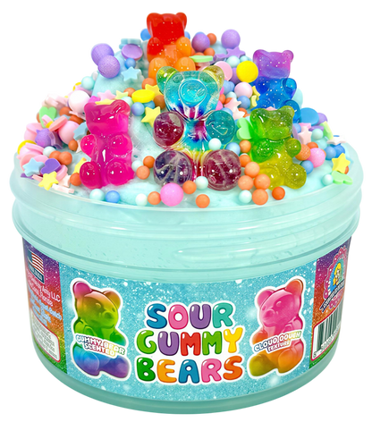 Sour Gummy Bears Slime