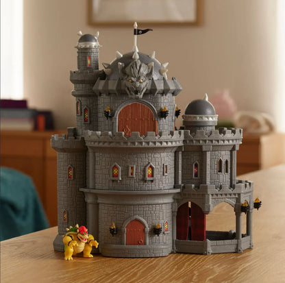 Deluxe Bowser Castle Playset