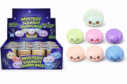 *PREORDER*  4" Mystery Squishy Dumpling - Glow in the Dark