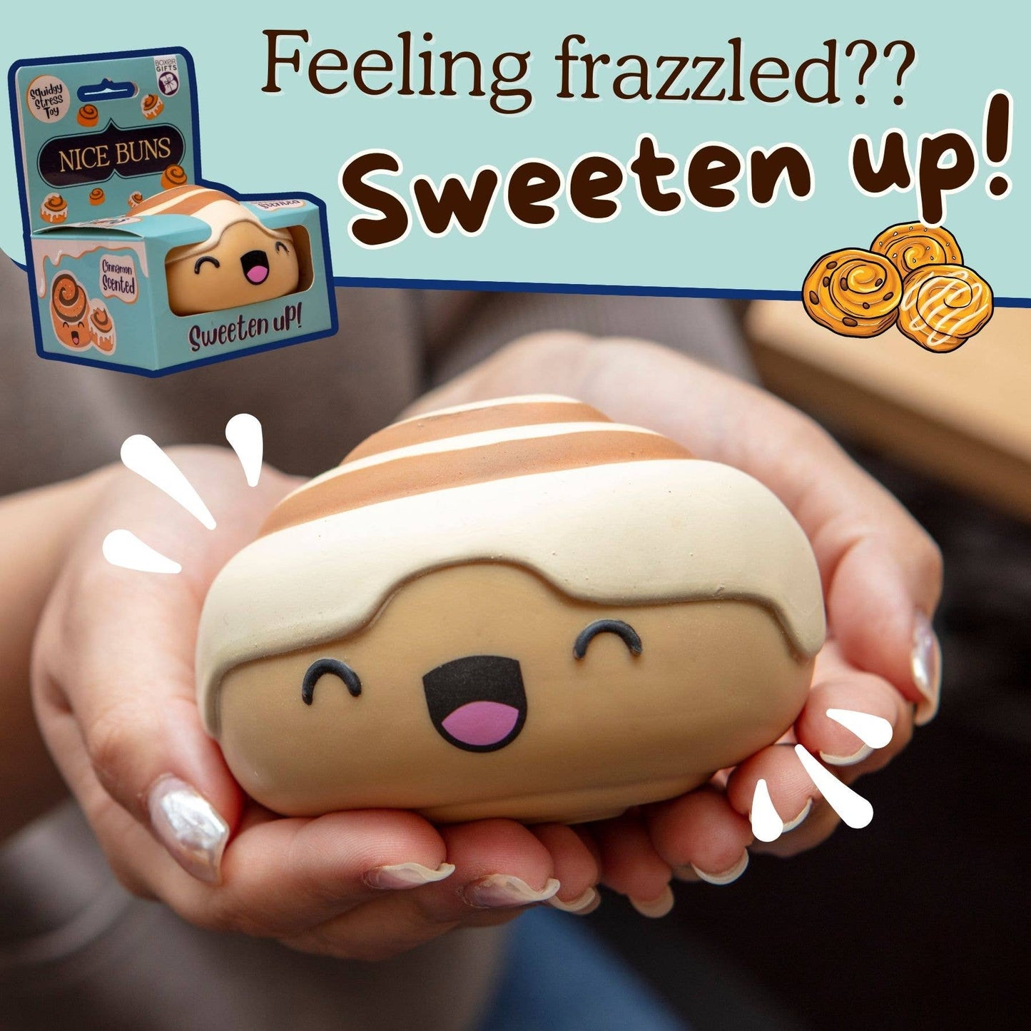 Nice Buns Novelty Stress Toy
