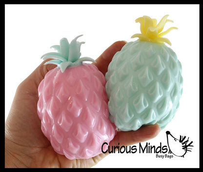 Pineapple Fruit Water Bead Filled
