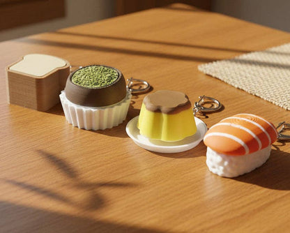 YumYum Dessert Clicker Keychain- Stress Relief Fidget