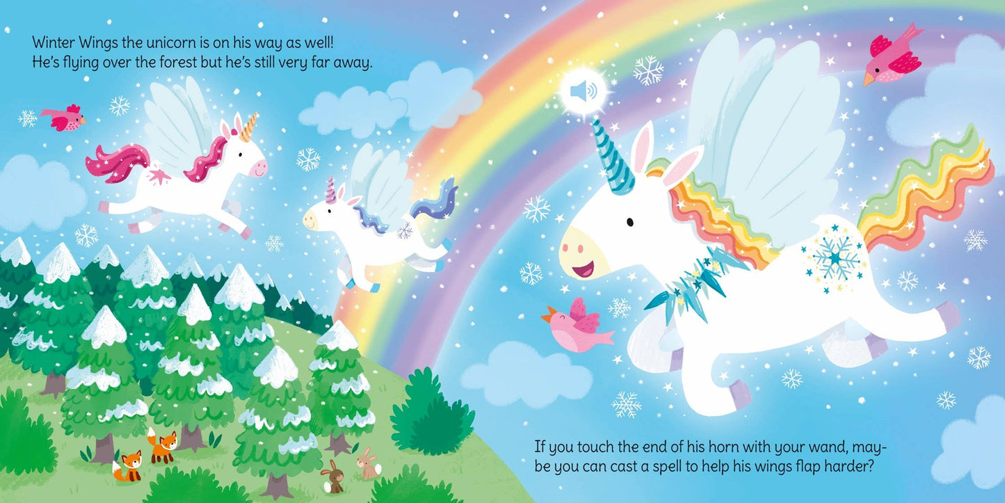 Wand Books: Unicorn Magic sound book : Usborne