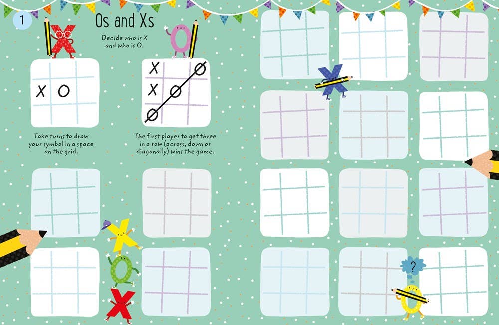 Travel Pencil And Paper Games : Usborne