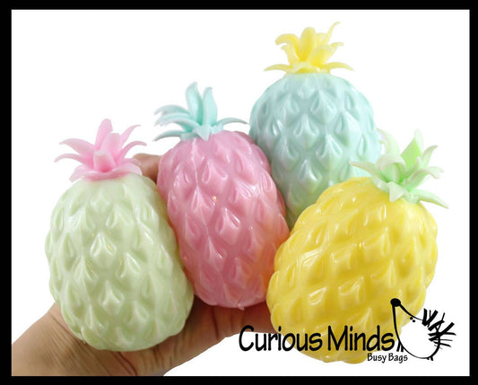 Pineapple Fruit Water Bead Filled