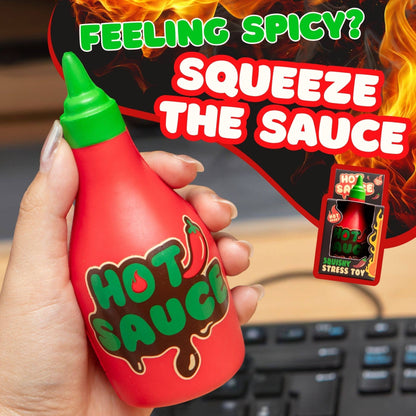 Hot Sauce Novelty Stress Toy