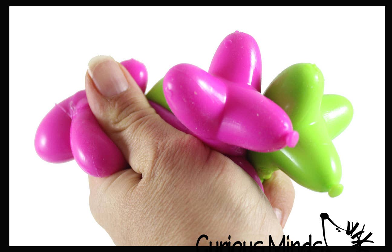 Mini Balloon Dog Doh Filled Stress Ball - Cute Squishy