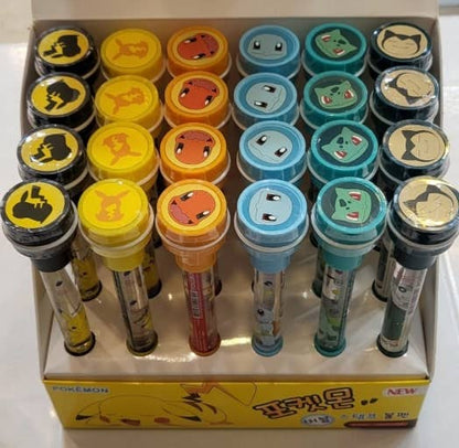 Pokémon Bubble Stamp + Ballpoint Pen + Bubble Wand