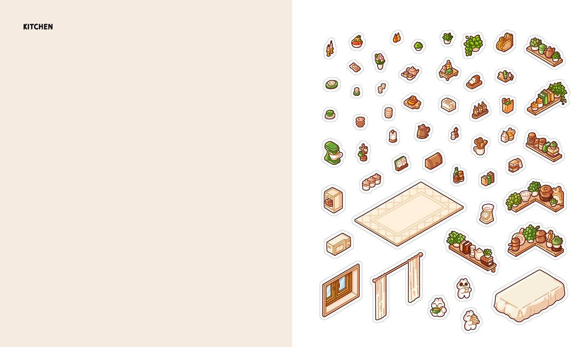 Cute 'n' Cozy Sticker Therapy
