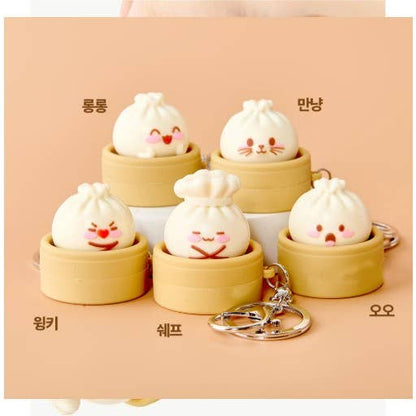 Dumpling Friends Clicker  Keychain – Viral Fidget Pop