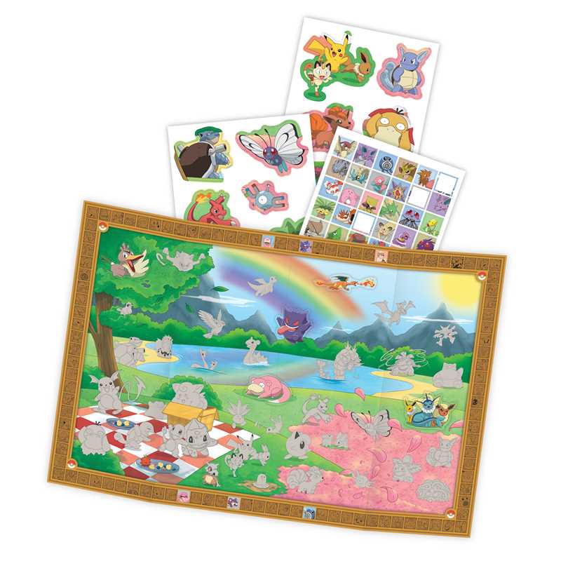 Pokémon The Official Sticker Book of the Kanto Region by Pikachu Press