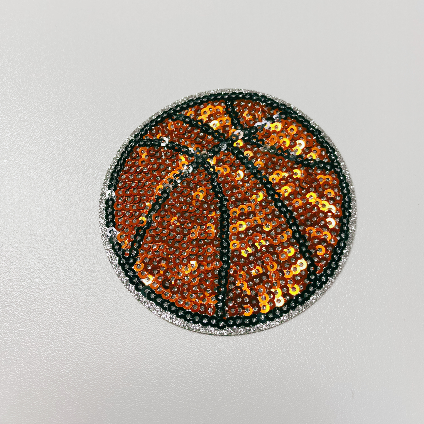 3" inch sequin Sports Balls (Basketball, Soccer, Baseball, Volleyball, Softball) -  Sequin Hat Patch