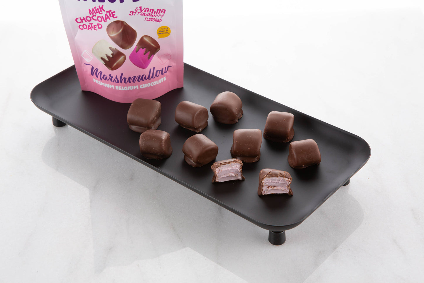 Chocolate Coated Mini Marshmallow - 12 unit in 1 case