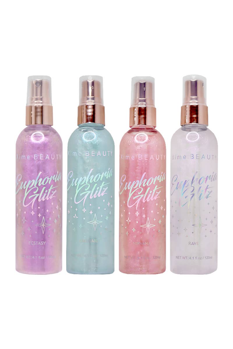 Xime XB-S03 Euphoria Glitz Body Simmer Spray - 12pc