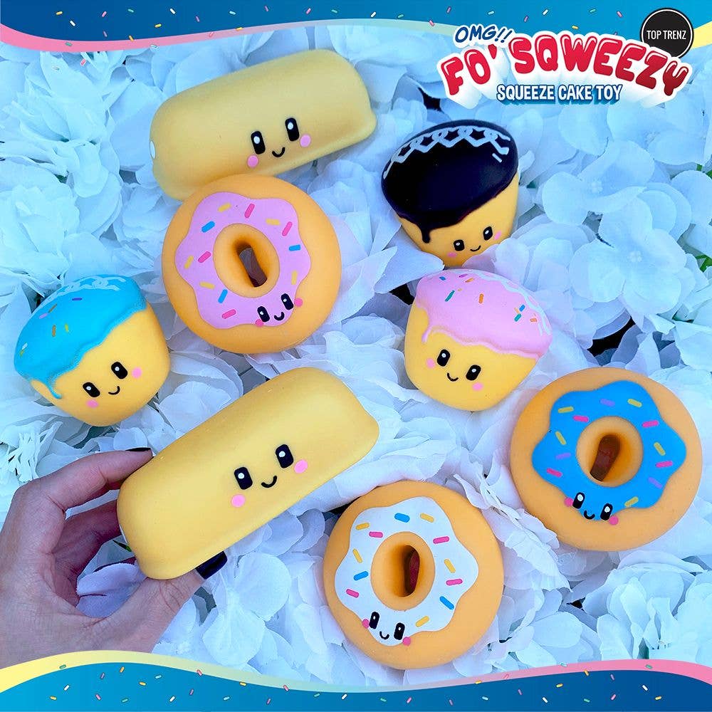 OMG Fo' Sqweezy Snack Cakes Edition - Yellow Cream Cake